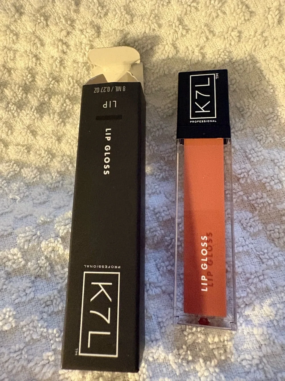 Lip Gloss-K7L Nude Pink Lip Gloss - Miel Au Lait